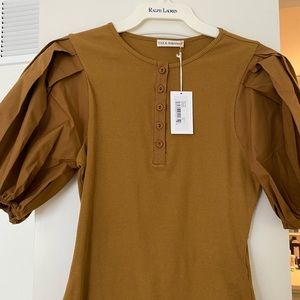 Ulla Johnson Kara ribbed cotton top